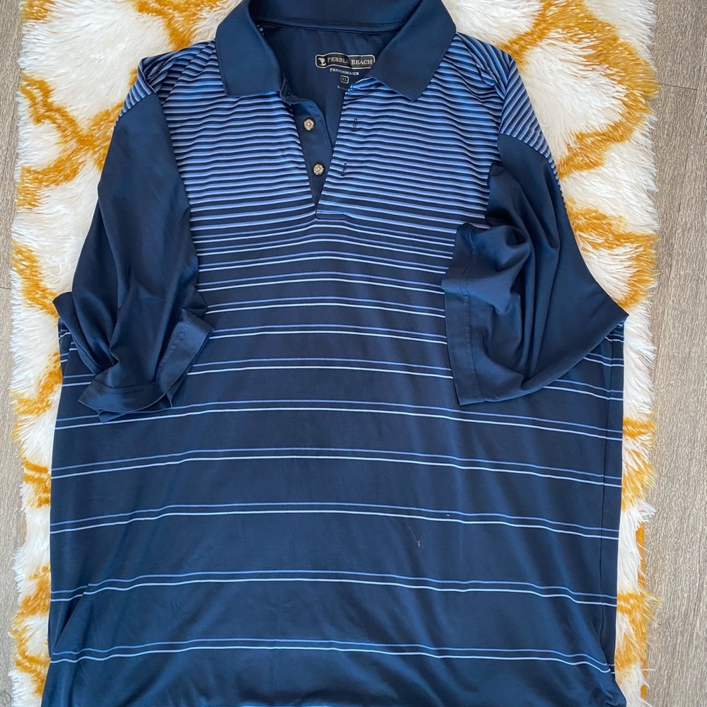 Pebble Beach Performance Golf Shirt sz XL